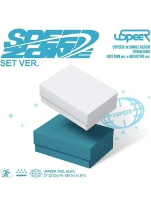 USPEER 1st Single Album – SPEED ZONE | Set version