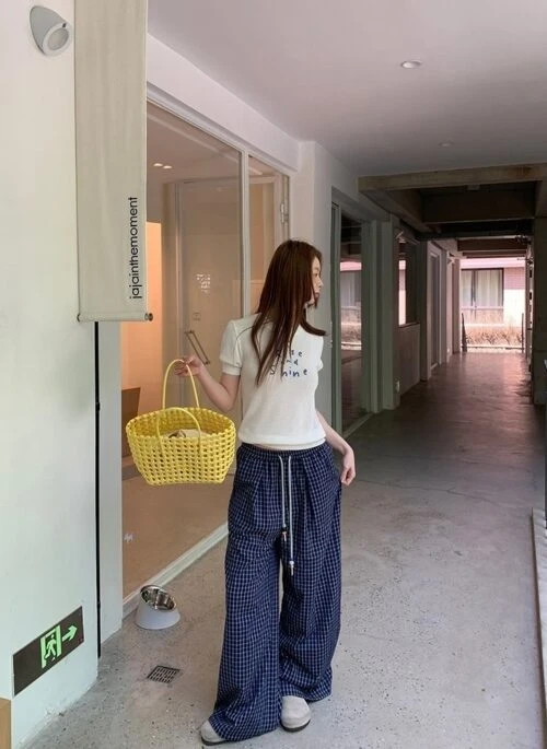 Unique Knit Short Sleeve Summer Top