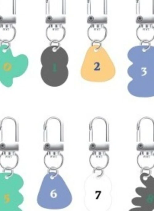 V “Artspace: Type 1” Number Charm
