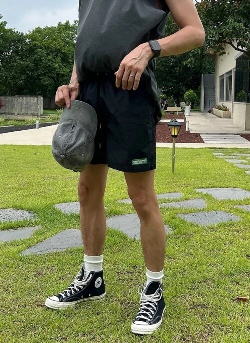 Vintage Relaxed Fit Casual Beach Shorts
