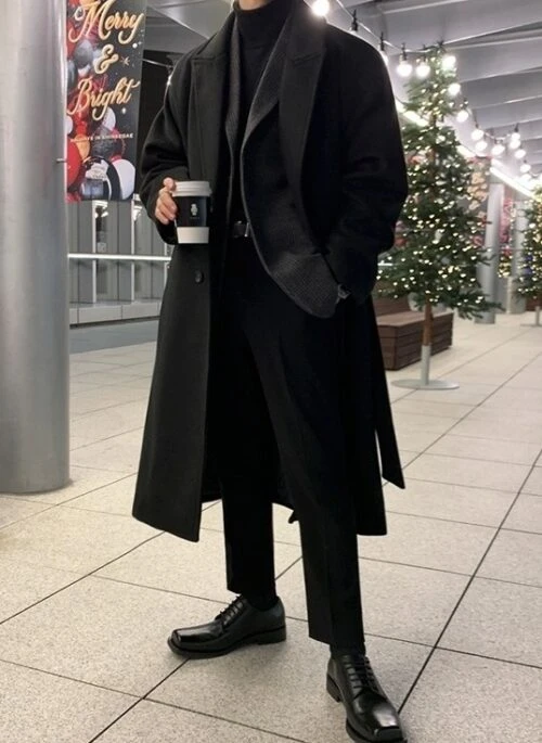 Vintage Wool Trench Coat