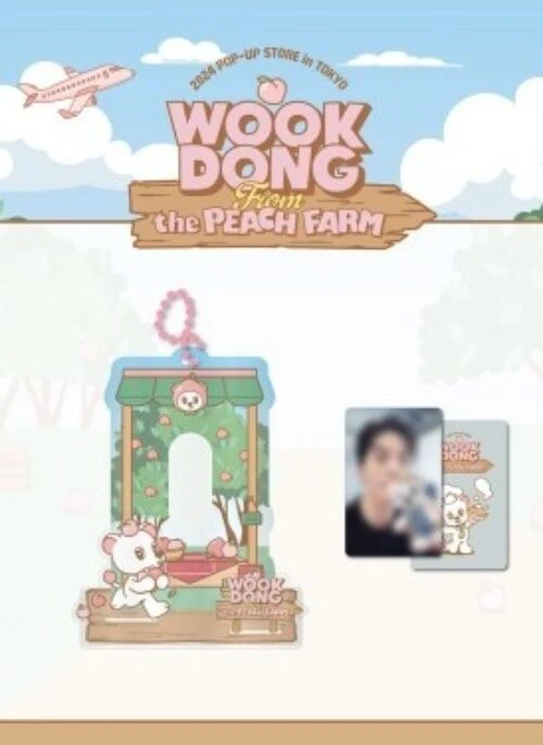 WOOKDONG “From The Peach Farm In Tokyo” Photocard Holder Stand