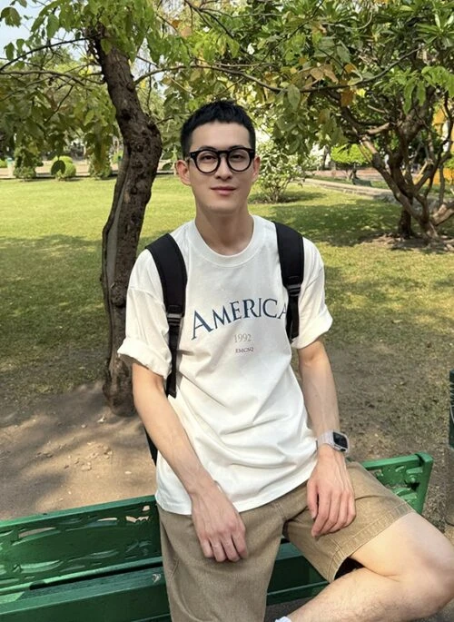 White America 1992 Printed T-Shirt | Changbin - Stray Kids