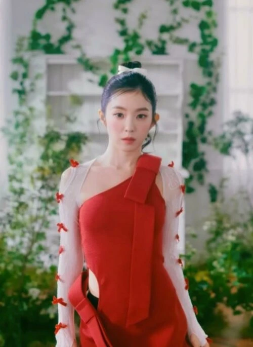 White Lace Arm Sleeves With Red Bows | Irene – Red Velvet