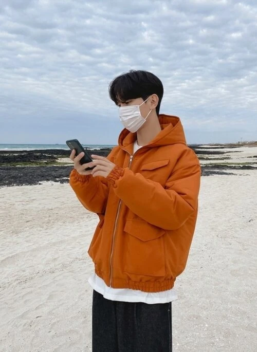 Winter Hooded Cotton Jacket Trendy Style