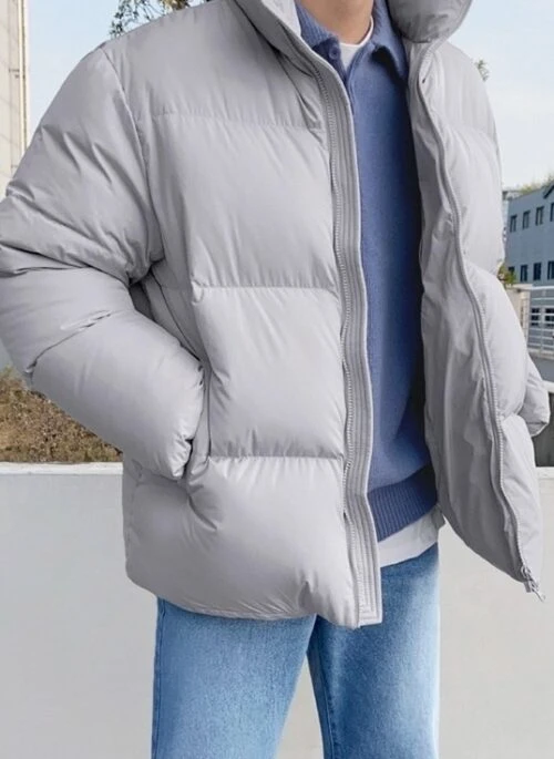 Brown Fluffy Faux Fur Jacket | Mark - NCT - Fashion Chingu