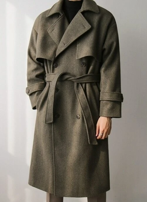 Woolen Coat Winter Oversized Fashion Outerwear