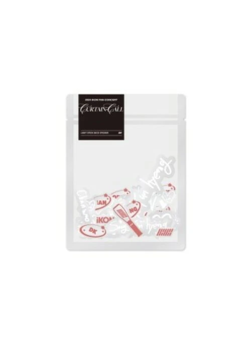 iKON “Curtain-Call” Light Stick Deco Sticker