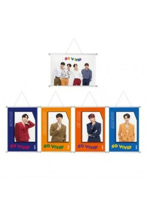 AB6IX “So Vivid” Merch – Fabric Poster
