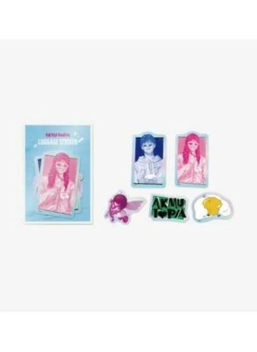 AKMU “AKMUTOPIA” Merch – Luggage Sticker