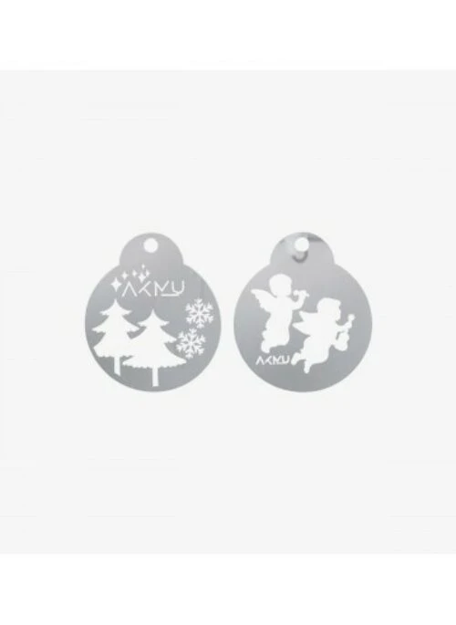 AKMU “YGBOX7” Merch – Christmas Stensil Set
