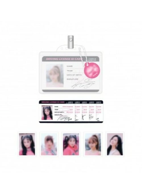 APINK “Pink Drive” Merch – License ID Card