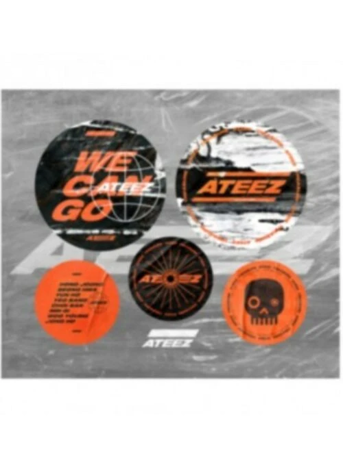 ATEEZ 1st Anniversary Merch – Travel Sticker Set