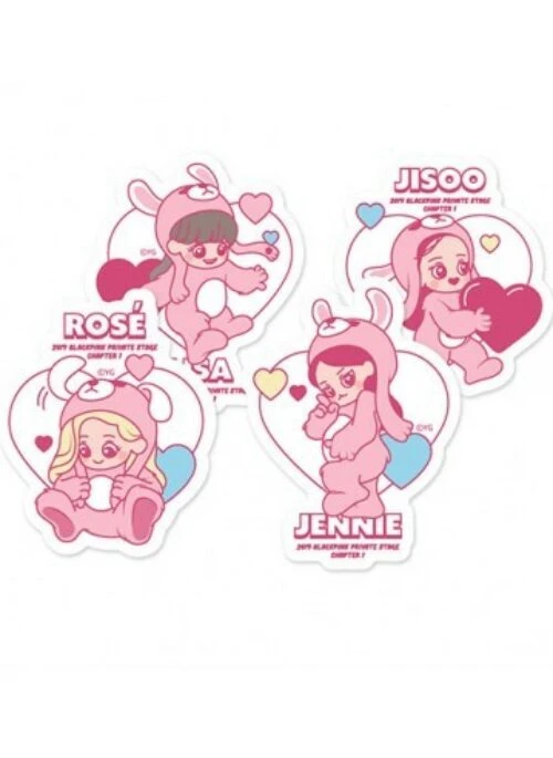 BLACKPINK “PATCHMANIA” Merch – Character Sticker