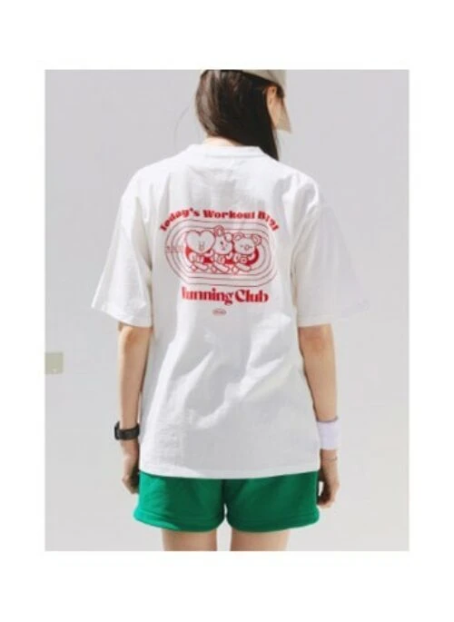BT21 “Sports Club” Merch – Running T-Shirt