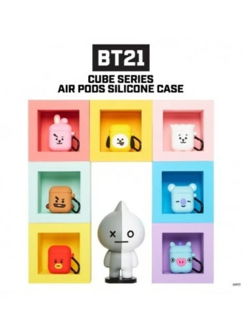 BT21 Cube Series –  Airpod Silicon Case