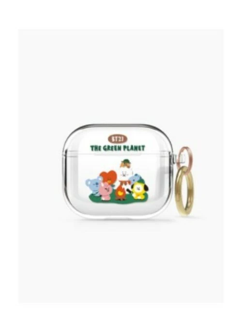BT21 Line Friends Collaboration – Green Planet Camping Elago Airpods Case