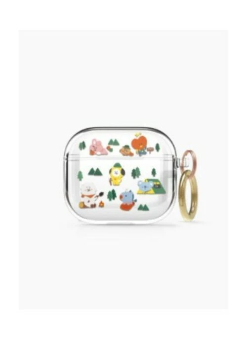 BT21 Line Friends Collaboration – Green Planet Forest Elago Airpods Case