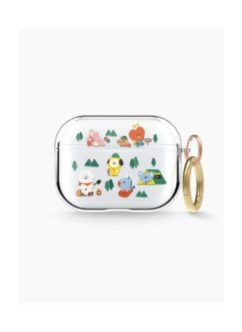 BT21 Line Friends Collaboration – Green Planet Forest Elago Airpods Pro Case