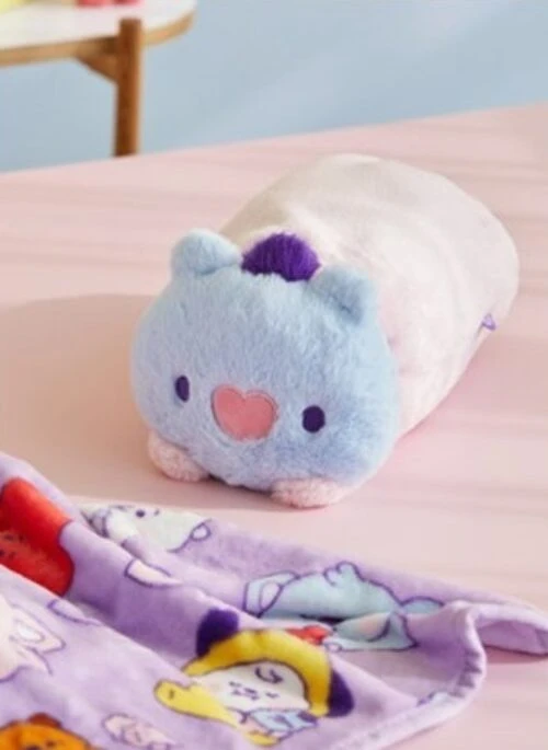BT21 Line Friends Collaboration – Minini Cushion Blanket