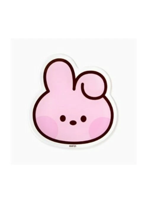 BT21 Line Friends Collaboration – Minini Face Acrylic Coaster