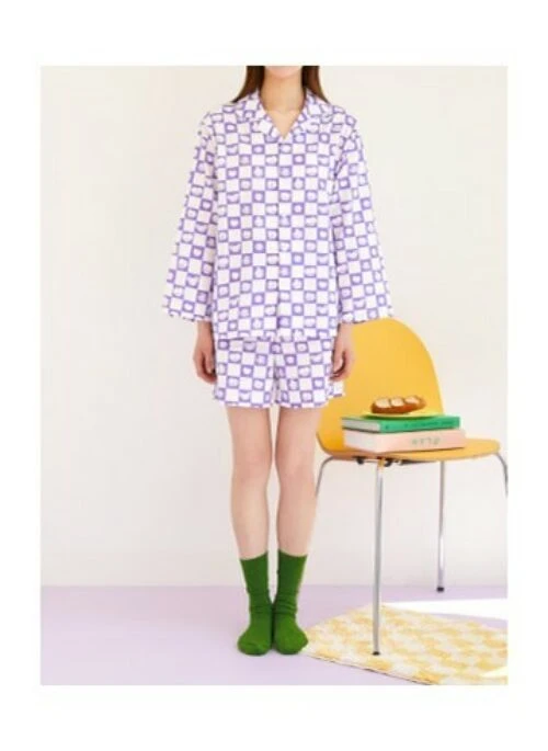 BT21 Line Friends Collaboration – Minini Woven Pajama Set