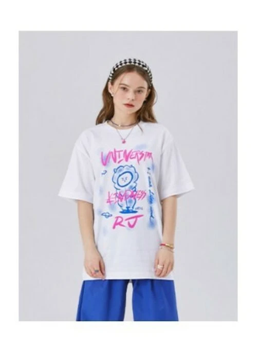 BT21 Line Friends Collaboration – T-Shirt | RJ White