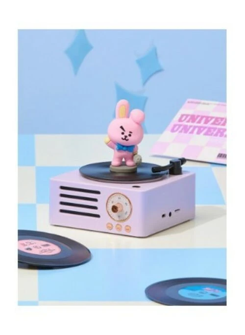 BT21 Line Friends Collaboration – Turntable Bluetooth Speaker