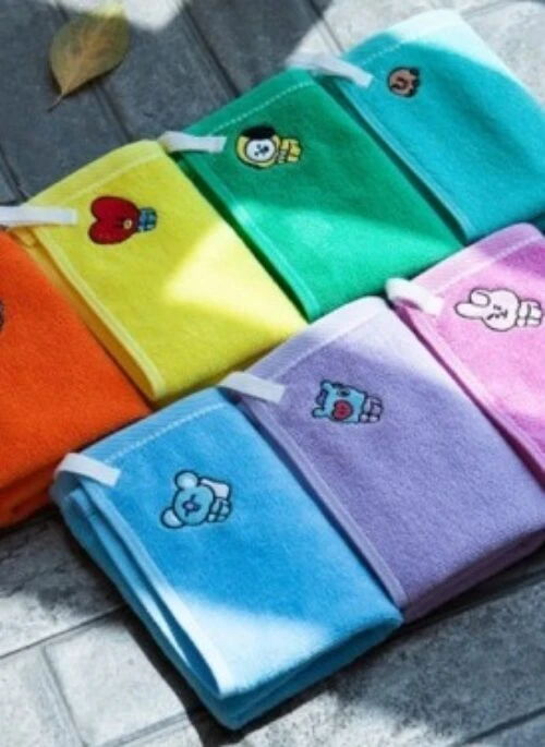 BT21 x BTS “Design Ever Collaboration” Hand Towel