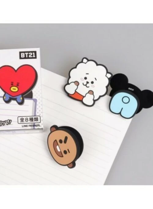 BT21 x Bytori Collaboration – Rubber Clip | Random