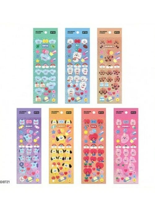 BT21 x Monopoly Collaboration – Baby Hologram Sticker