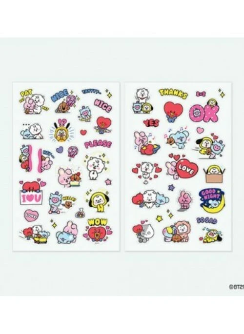 BT21 x Monopoly Collaboration – Clear Sticker | Everyday