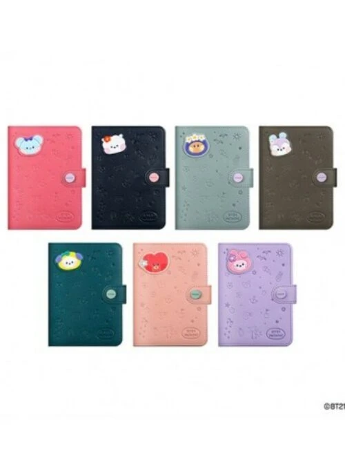 BT21 x Monopoly Collaboration – Leather Patch Passport Cover