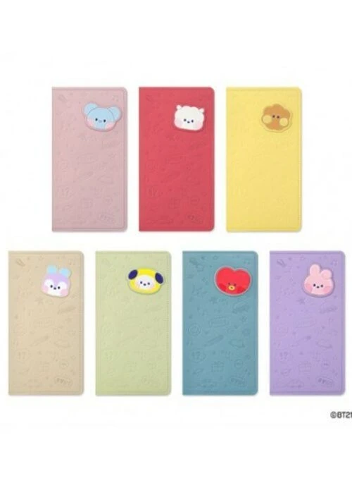BT21 x Monopoly Collaboration Merch – Minini Leather Patch Passport Cover Large