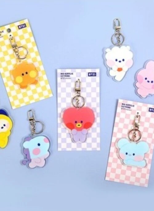 BT21 x Monopoly Collaboration – Minini Big Acrylic Keyring
