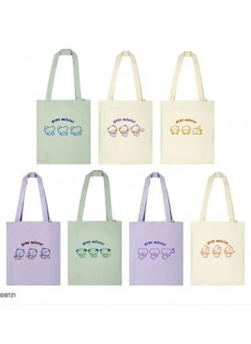 BT21 x Monopoly Collaboration – Minini Canvas Eco Bag