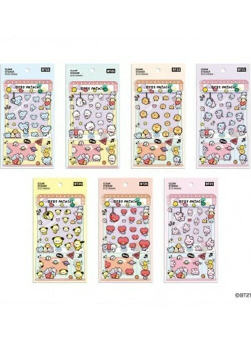 BT21 x Monopoly Collaboration – Minini Clear Sticker