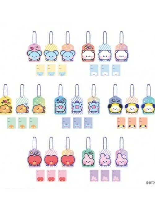 BT21 x Monopoly Collaboration – Minini Name Tag Set