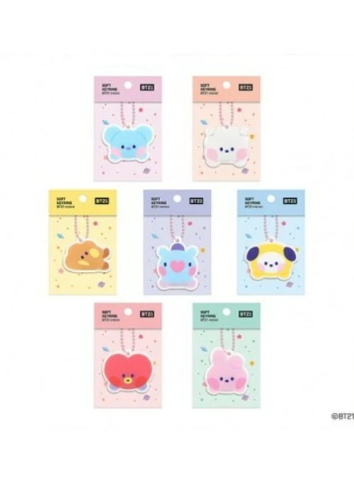 BT21 x Monopoly Collaboration – Minini Soft Keyring