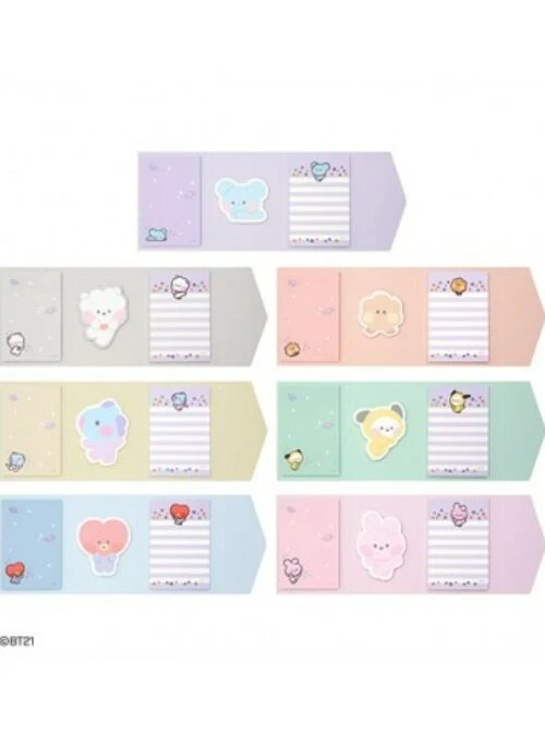 BT21 x Monopoly Collaboration – Minini Sticky Memo
