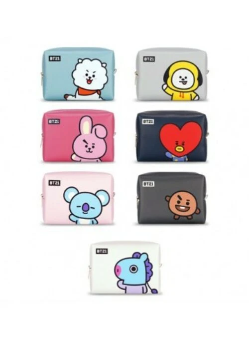 BT21 x Monopoly Collaboration – PU Square Pouch | L