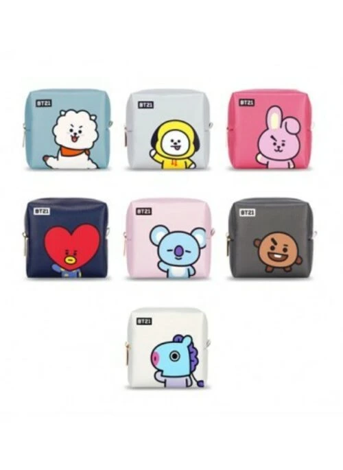 BT21 x Monopoly Collaboration – PU Square Pouch | M