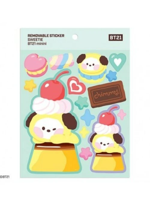 BT21 x Monopoly Collaboration – Removable Sticker Sweetie