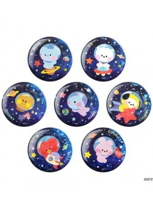 BT21 x Monopoly Collaboration – SPACE Can Badge