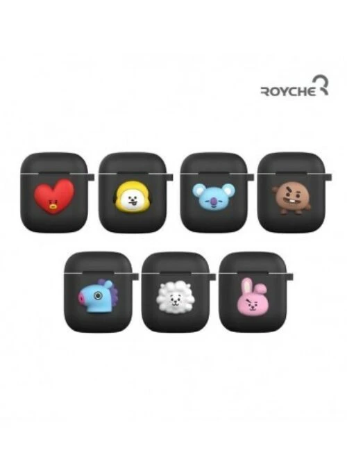 BT21 x Royche Collaboration – Airpod Case | Black
