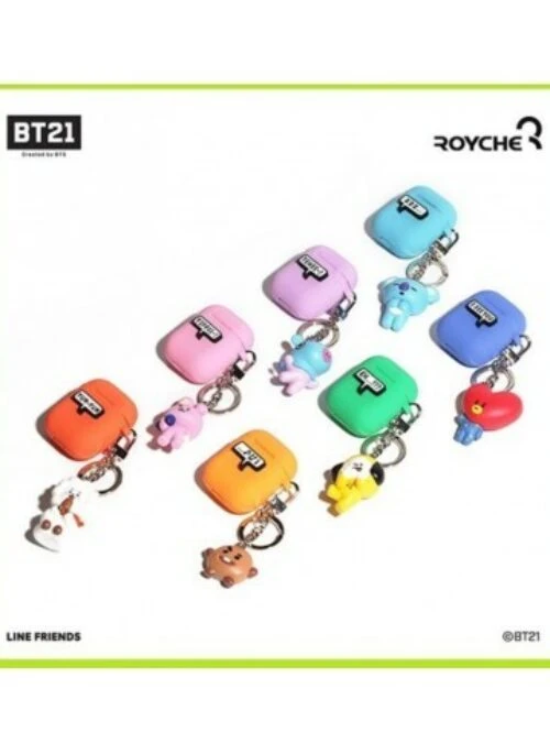 BT21 x Royche Collaboration – Airpod Figure Case