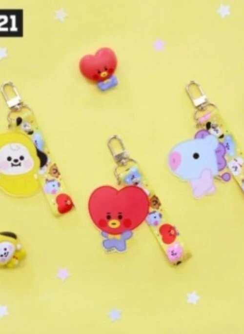 BT21 x Solomon Collaboration – Acrylic Wire Keyring