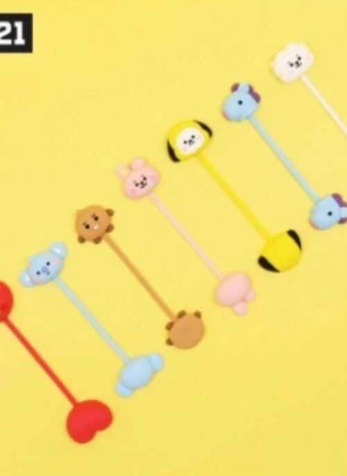 BT21 x Solomon Collaboration – Cable Wraps