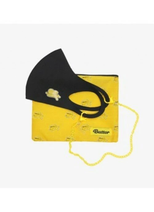 BTS “Butter” Merch – Mask Set | Black