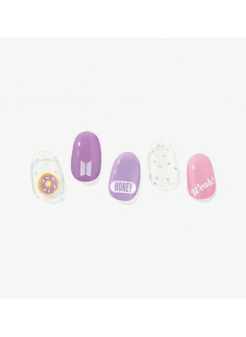 BTS “Gelato Factory” Merch – Jellymix Nail Purple Donut